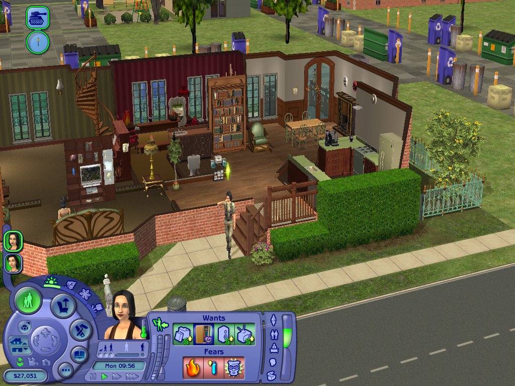 SIMS 2: MANSION AND GARDEN STUFF