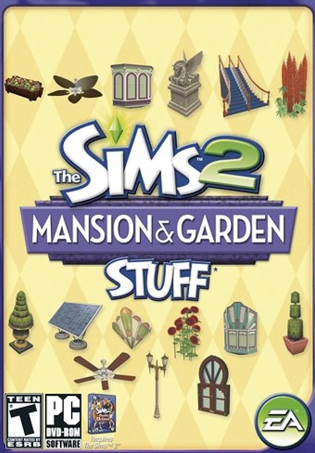 sims 2 mansion and garden stuff