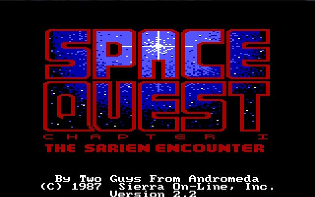 SPACE QUEST - THE SARIEN ENCOUNTER