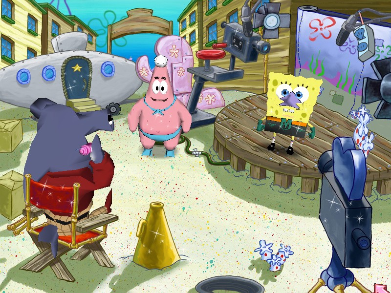 download-spongebob-squarepants-lights-camera-pants-abandonware-games