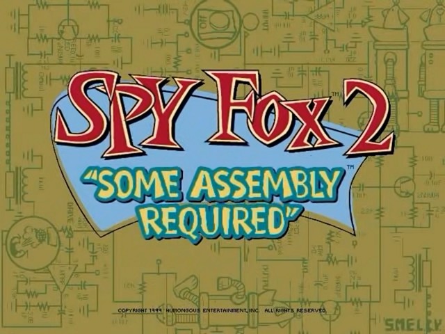 SPY FOX 2 SOME ASSEMBLY REQUIRED