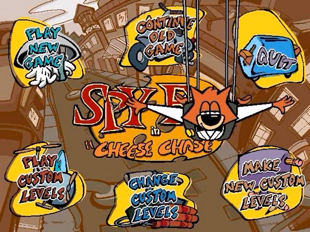 SPY FOX IN CHEESE CHASE