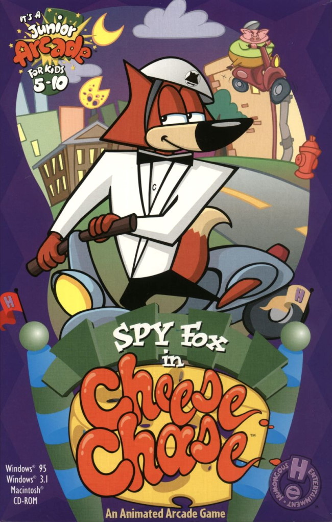 spy fox in cheese chase