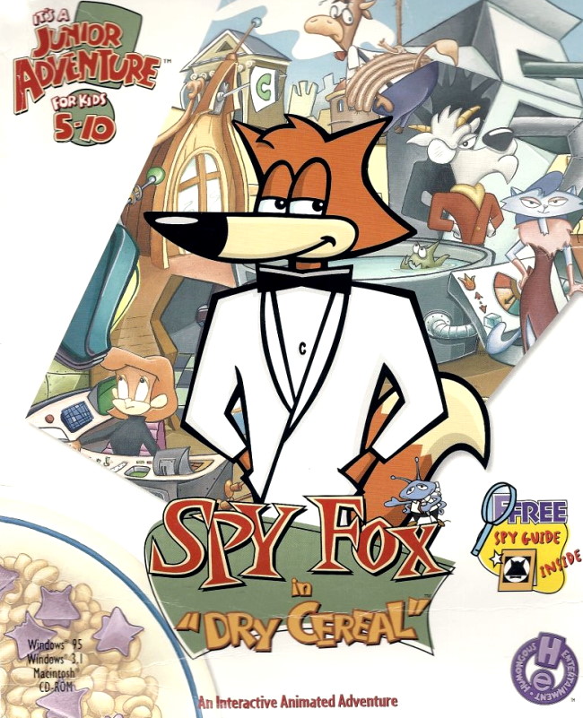 spy fox in dry cereal