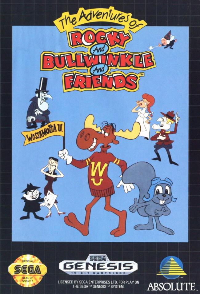 the adventures of rocky and bullwinkle and friends