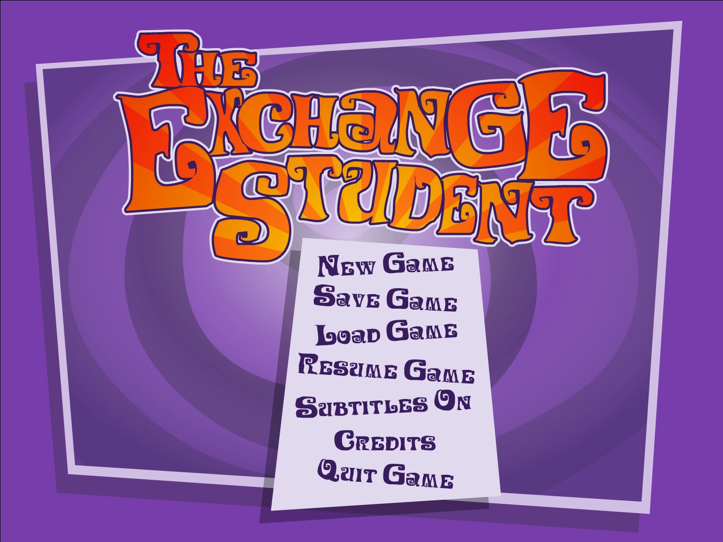 THE EXCHANGE STUDENT: EPISODE 2 POINT CLUB