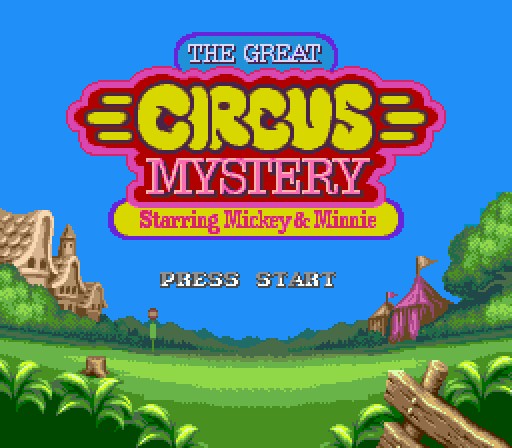 THE GREAT CIRCUS MYSTERY STARRING MICKEY AND MINNIE