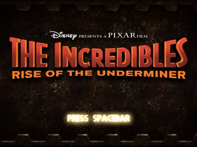 THE INCREDIBLES: RISE OF THE UNDERMINER