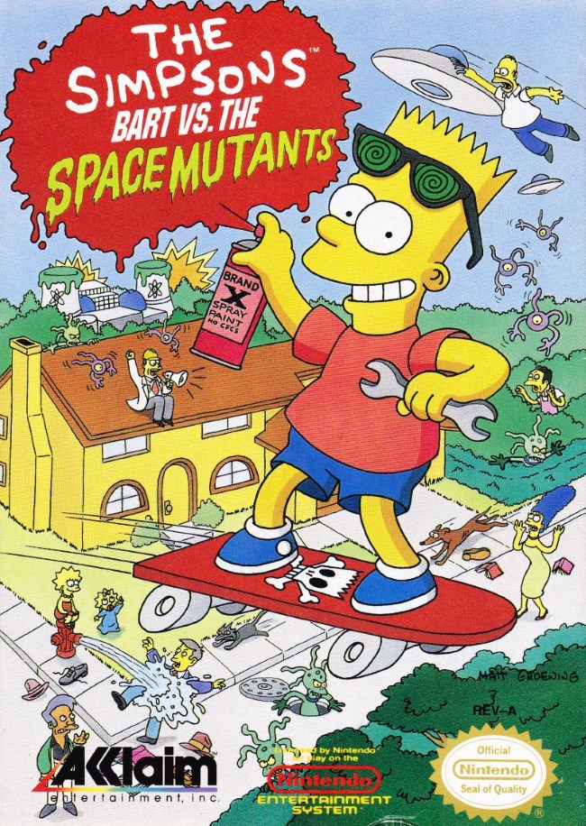 the simpsons bart vs the space mutants