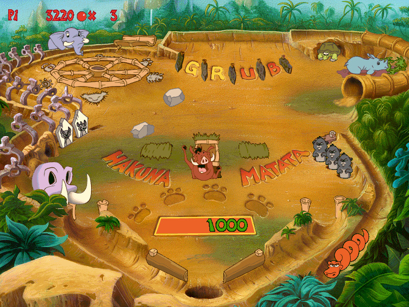 TIMON AND PUMBAA`S - JUNGLE GAMES