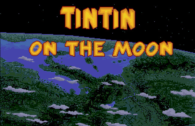 TINTIN ON THE MOON