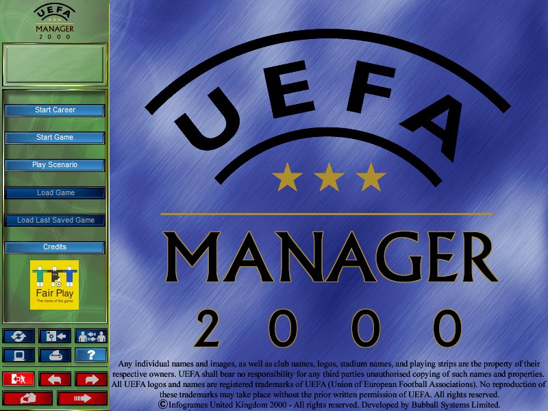 UEFA MANAGER 2000