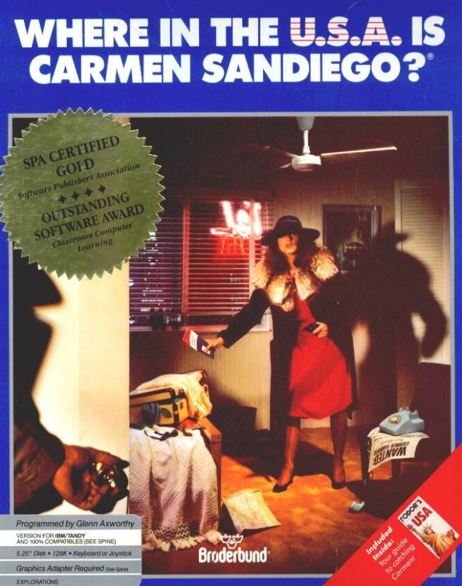 where in the usa is carmen sandiego