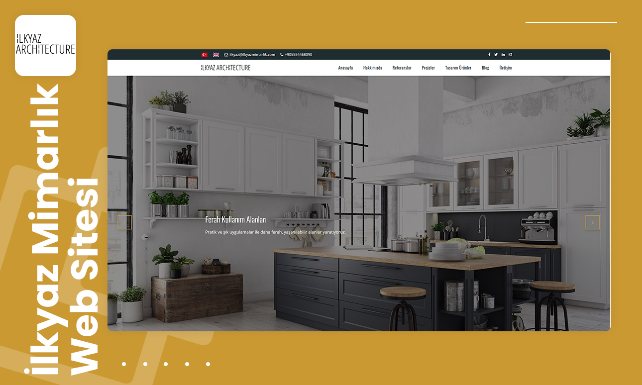 İlkyaz Mimarlık Web Sitesi