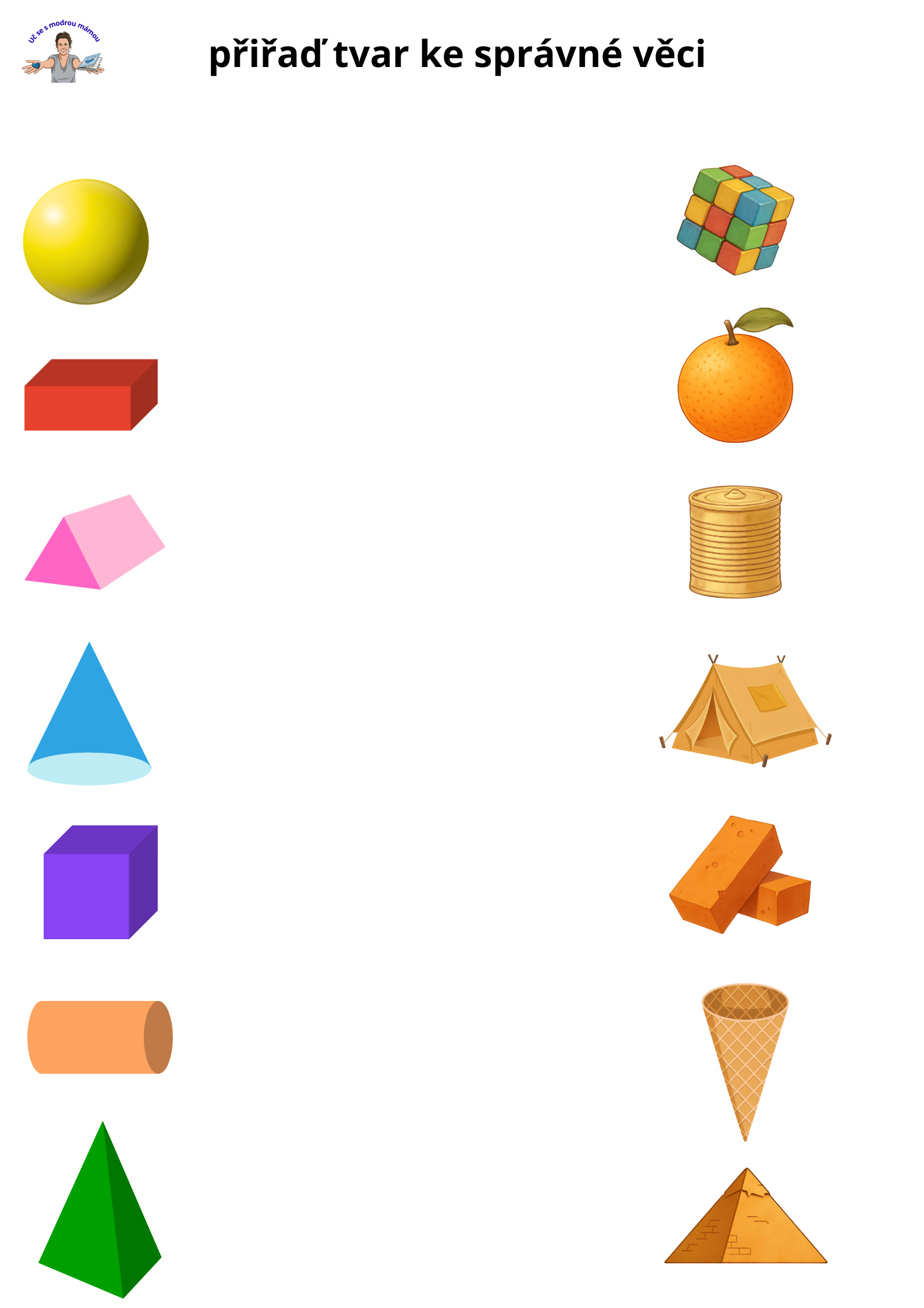 GEOMETRICKÉ TVARY – Cesta od kruhu až po krychli - náhled 6