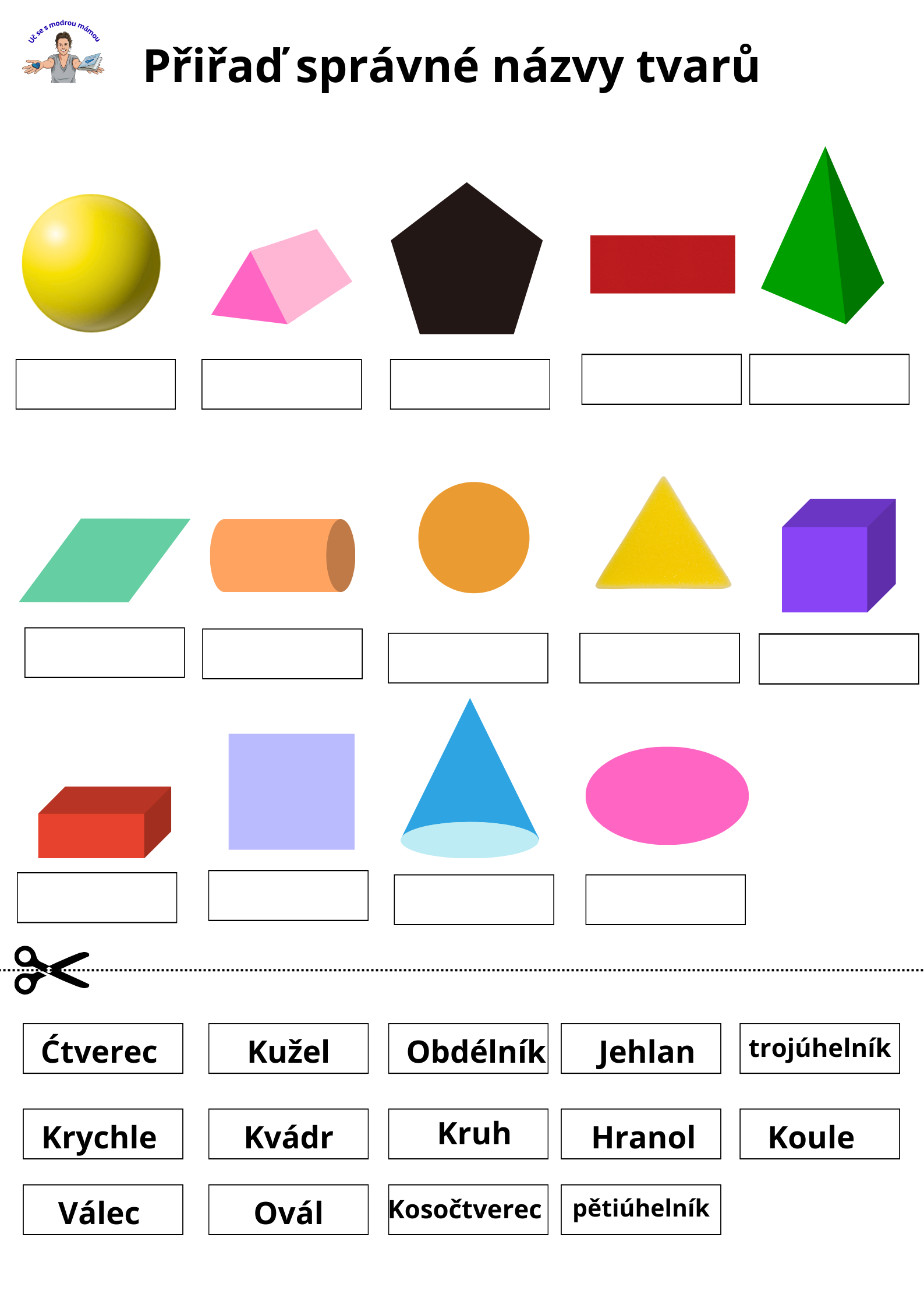 GEOMETRICKÉ TVARY – Cesta od kruhu až po krychli - náhled 8