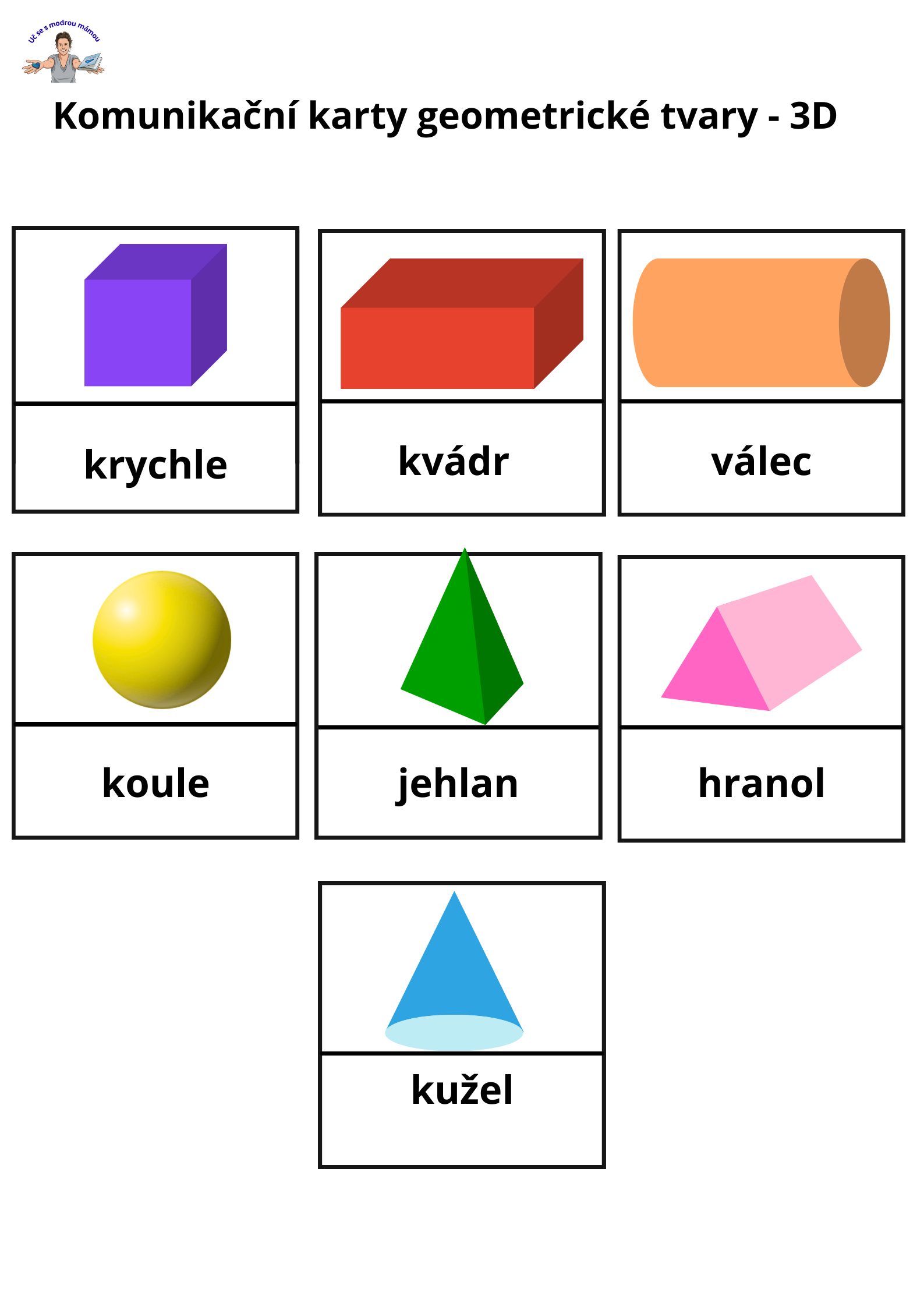 GEOMETRICKÉ TVARY – Cesta od kruhu až po krychli - náhled 4
