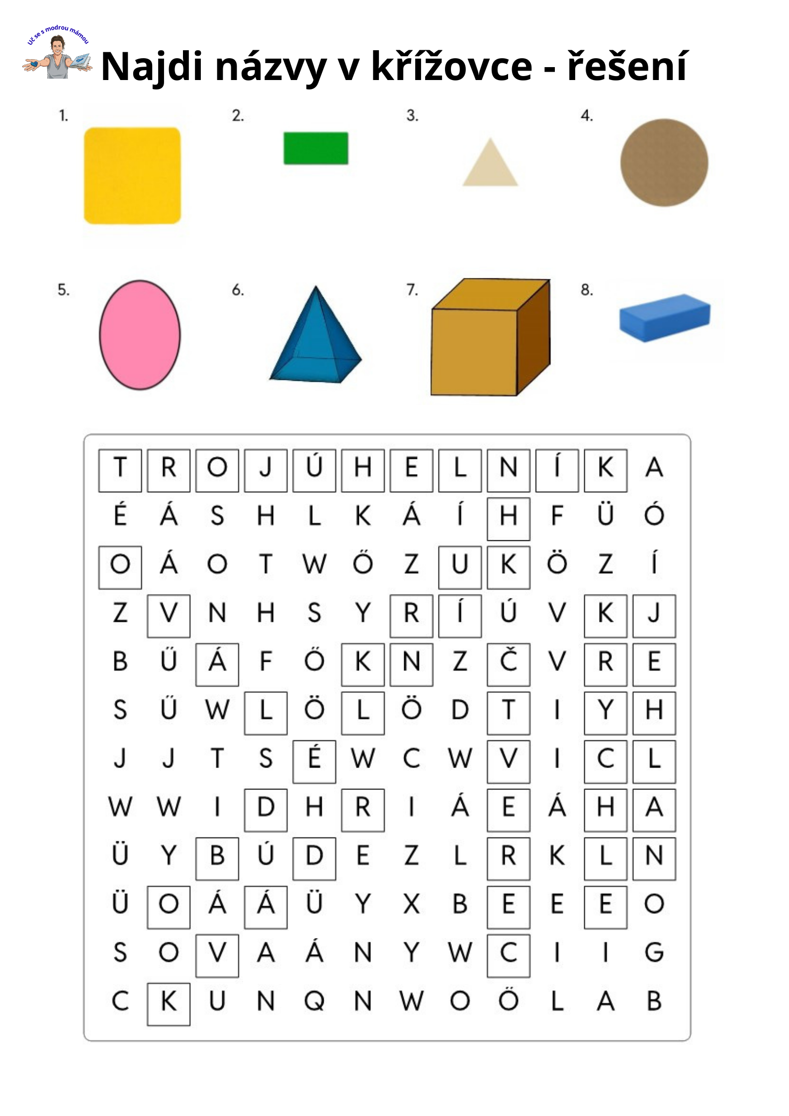 GEOMETRICKÉ TVARY – Cesta od kruhu až po krychli - náhled 9