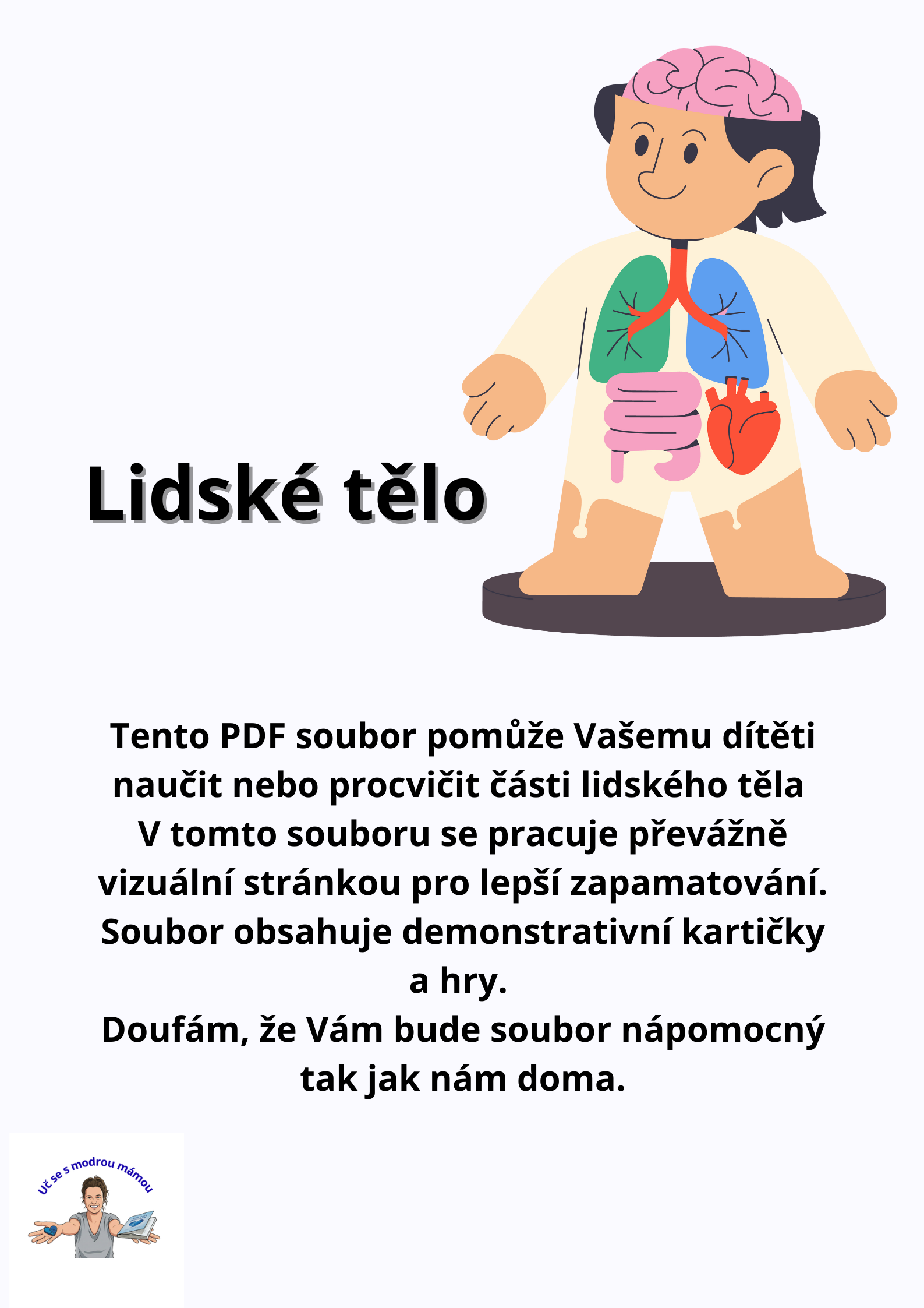 LIDSKÉ TĚLO – Komplexní vzdělávací průvodce (49 stran)