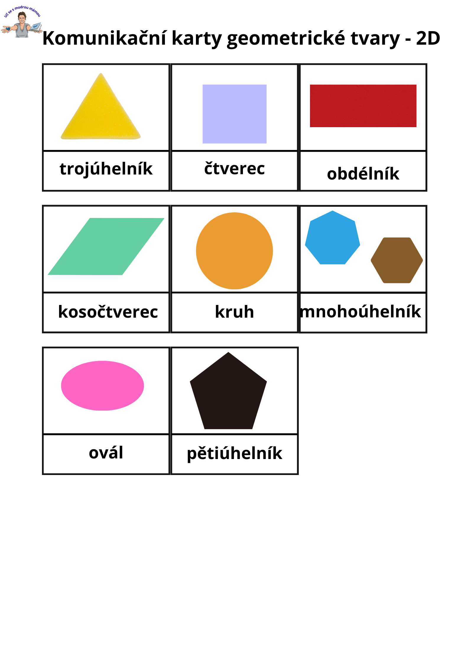 GEOMETRICKÉ TVARY – Cesta od kruhu až po krychli - náhled 11