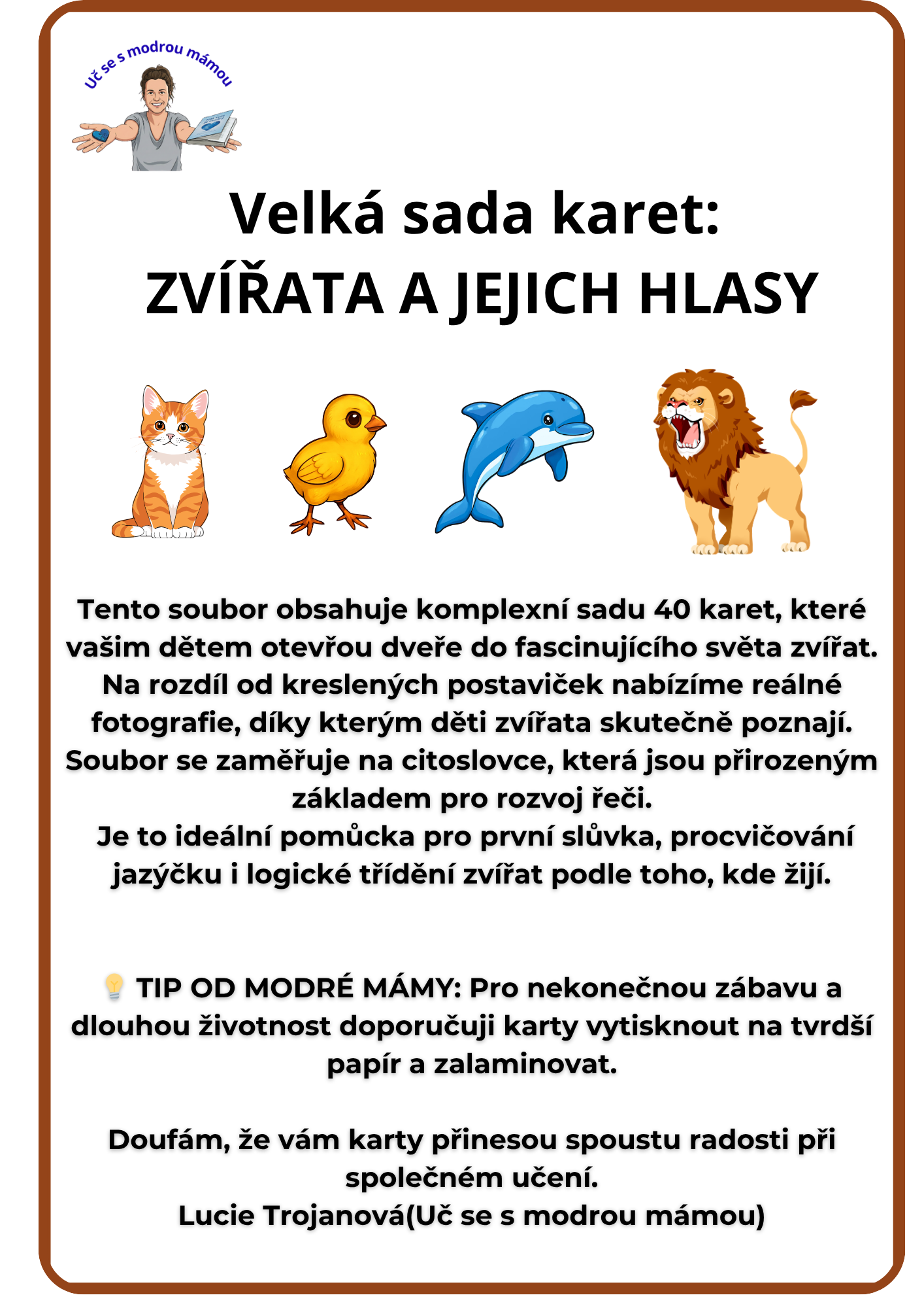Zvířata a jejich zvuky
