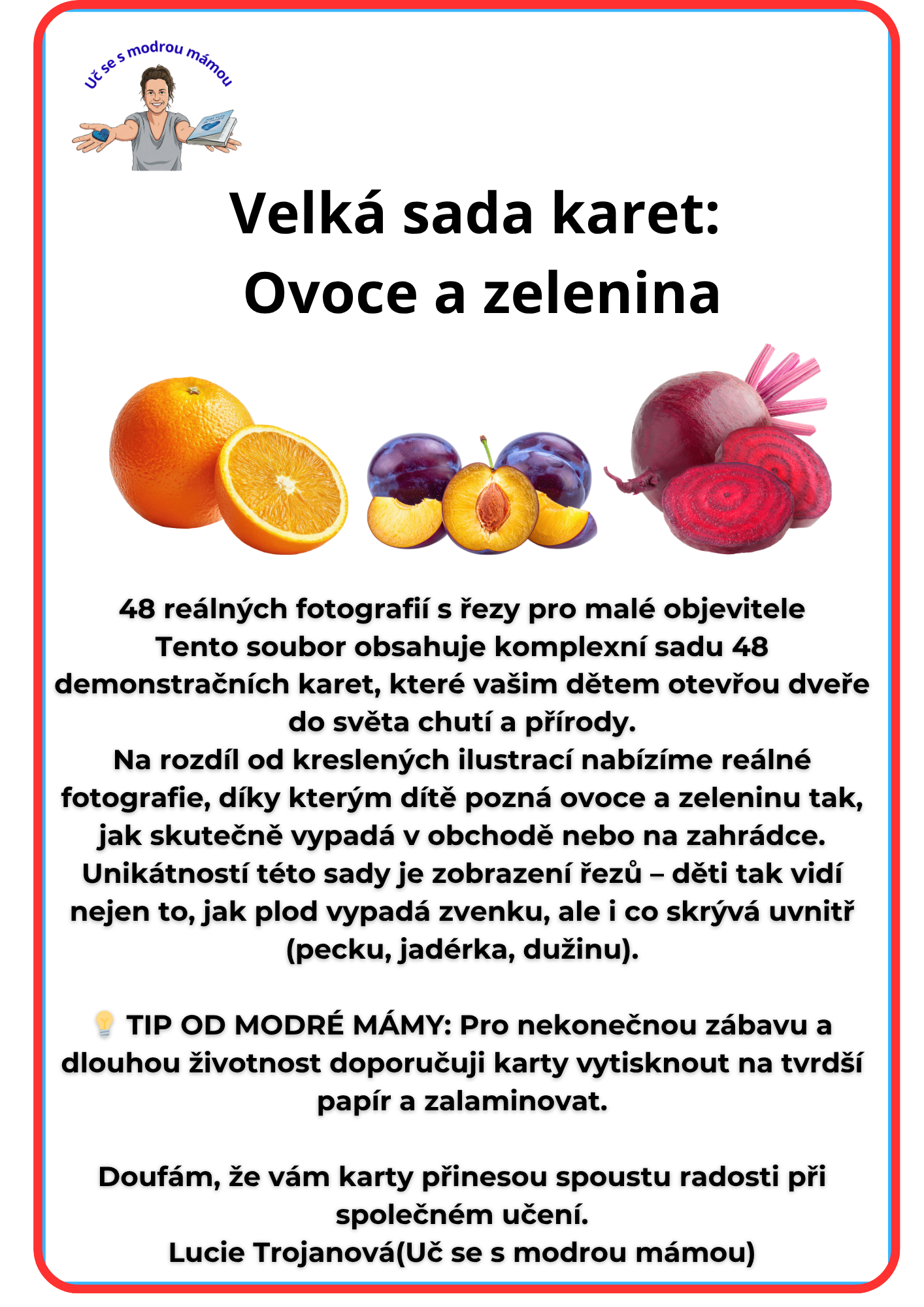 Poznáváme ovoce a zeleninu