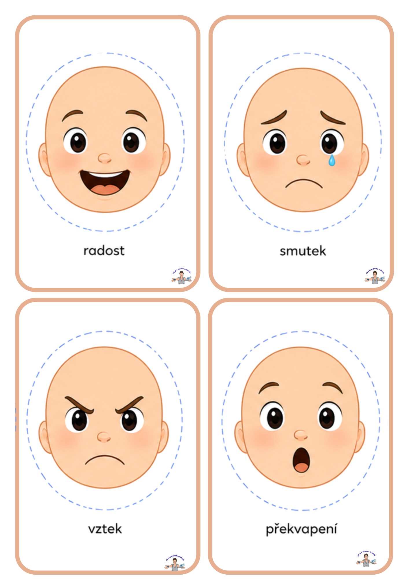 Náladovníček: Hravé poznávání emocí a nálad podle předloh - náhled 7