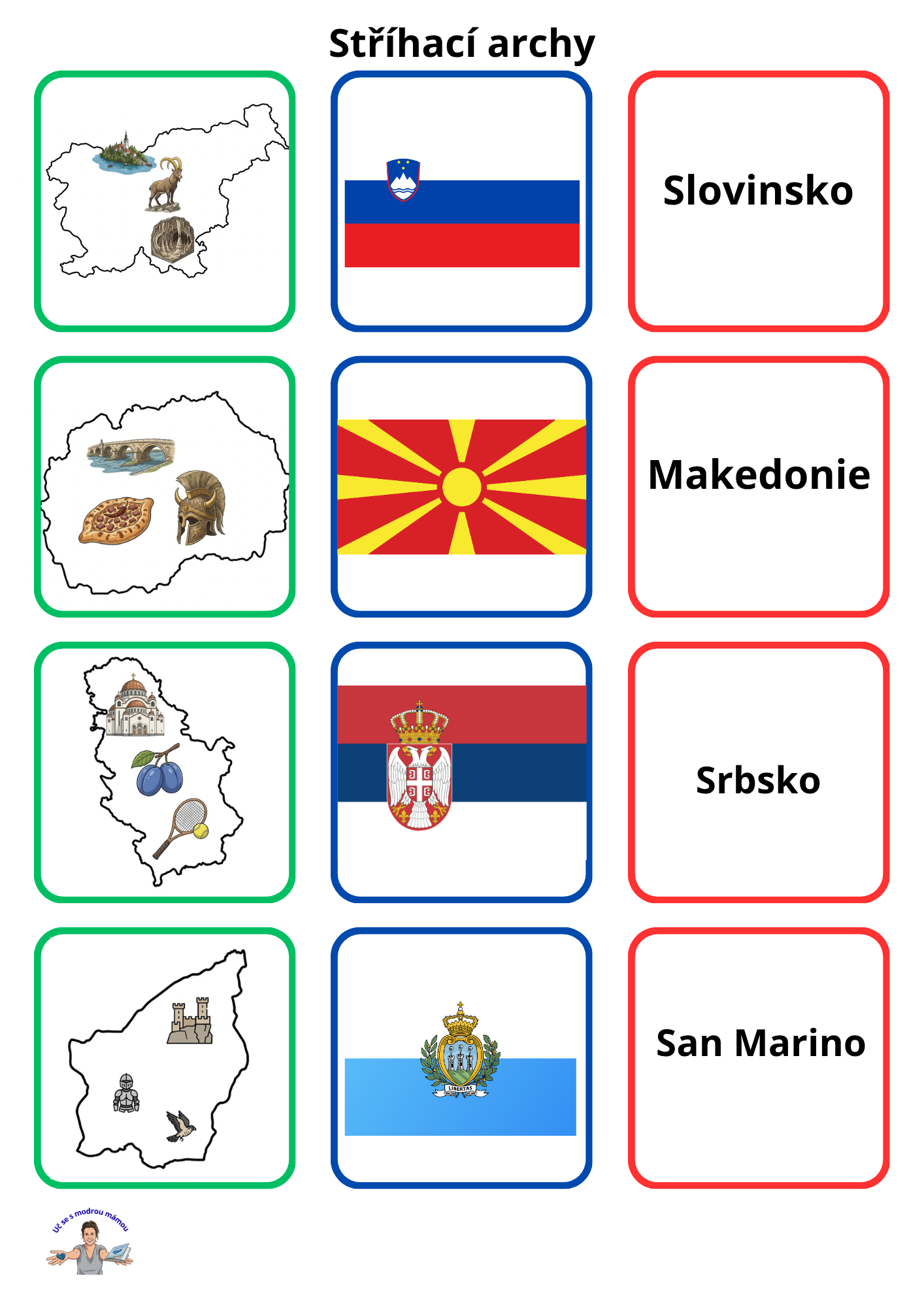 Cestopis: Evropa – Třisložková zeměpisná pomůcka - náhled 4