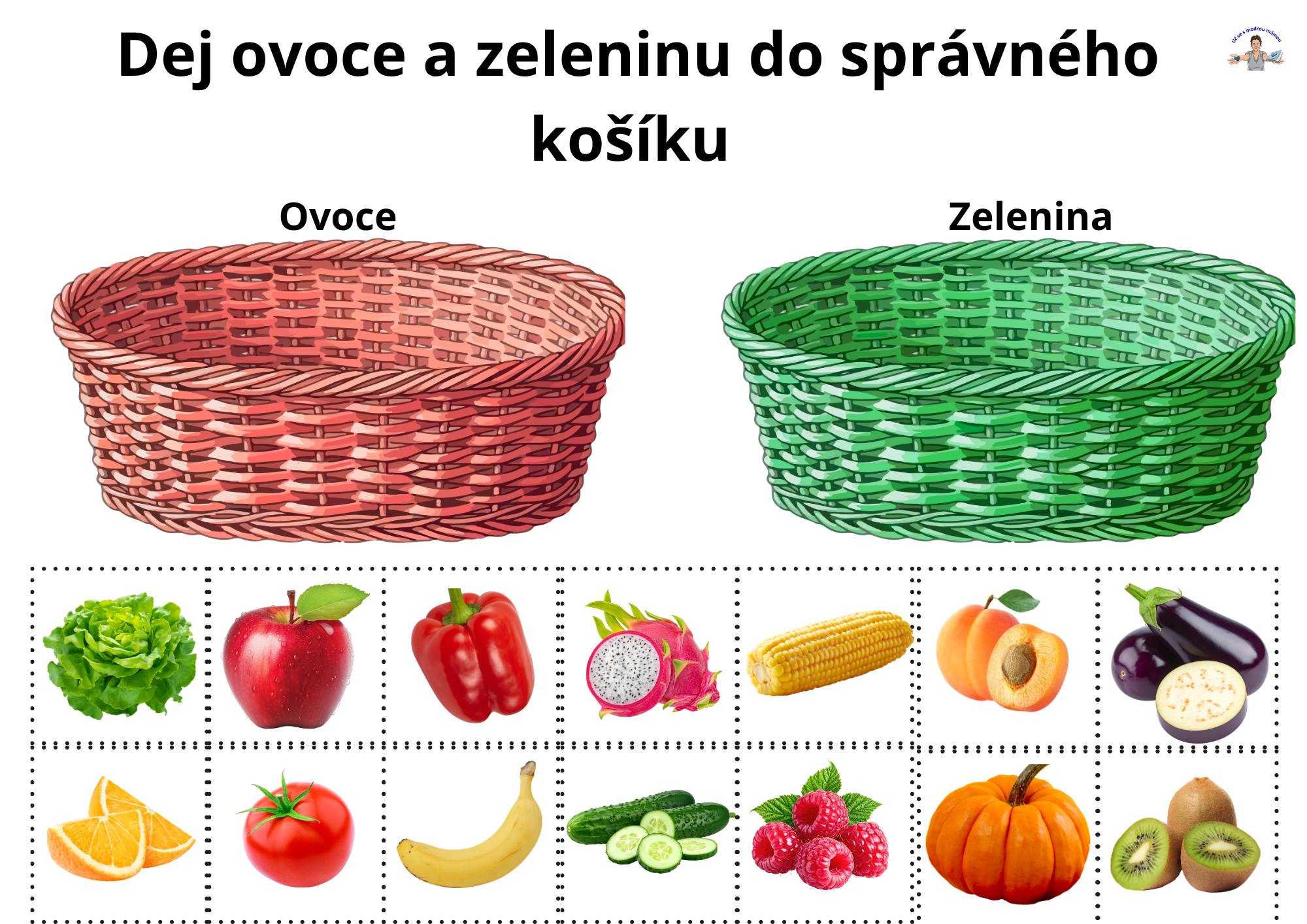 Ovoce a zelenina: Moje první poznávání (Soubor aktivit) - náhled 3
