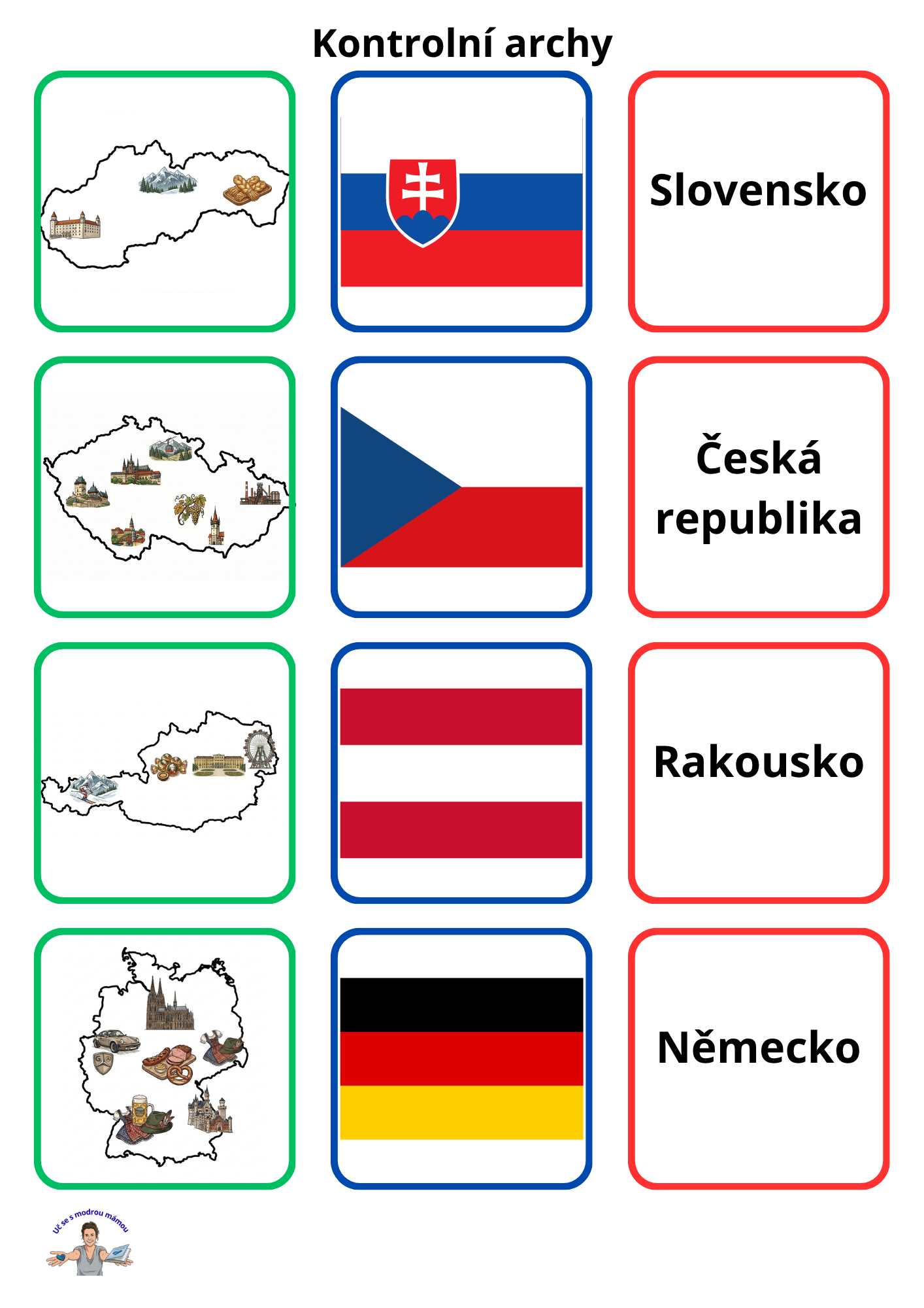Cestopis: Evropa – Třisložková zeměpisná pomůcka - náhled 5