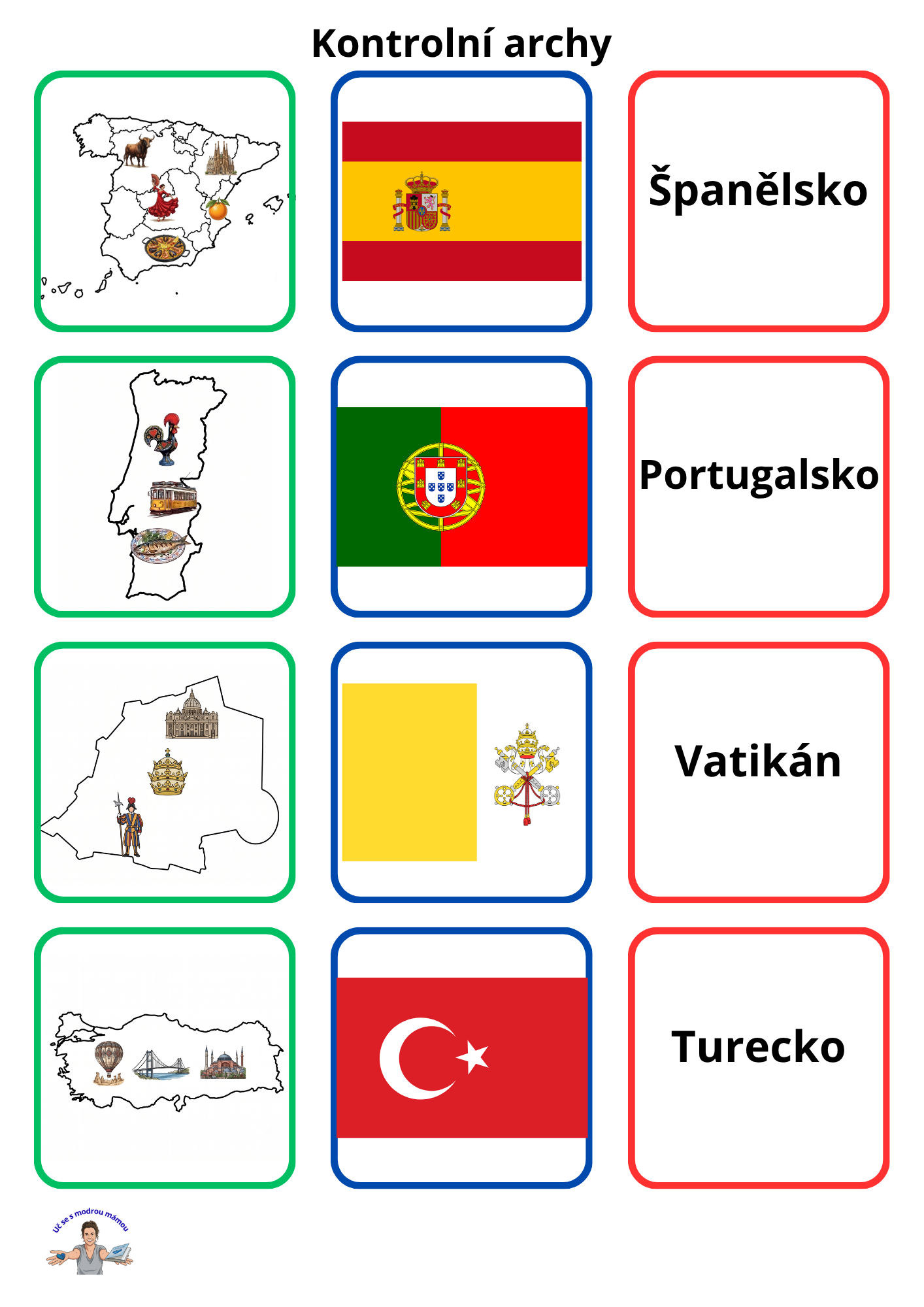 Cestopis: Evropa – Třisložková zeměpisná pomůcka - náhled 6