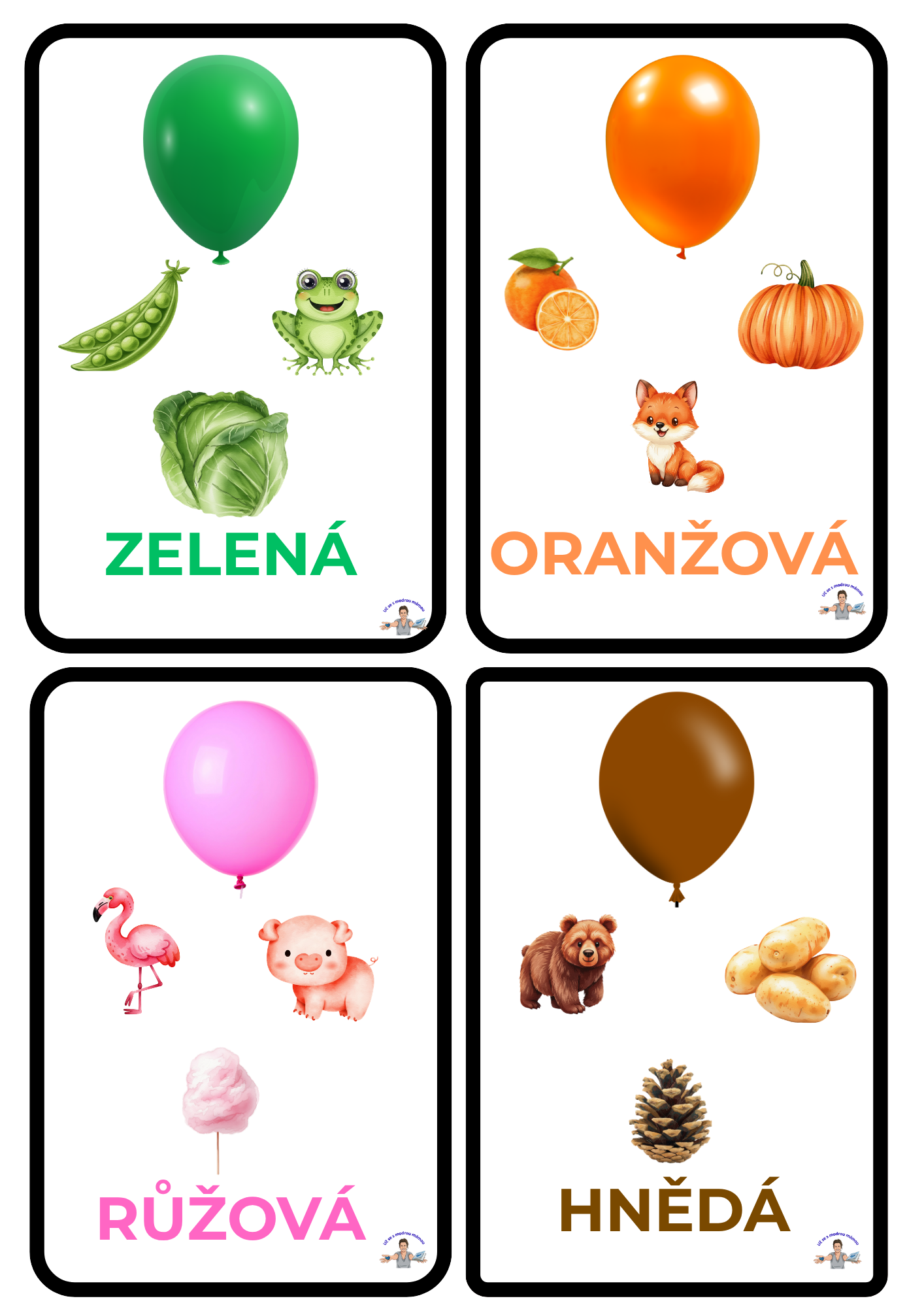 Barvy: Jaký je můj svět? – Poznávací karty - náhled 2
