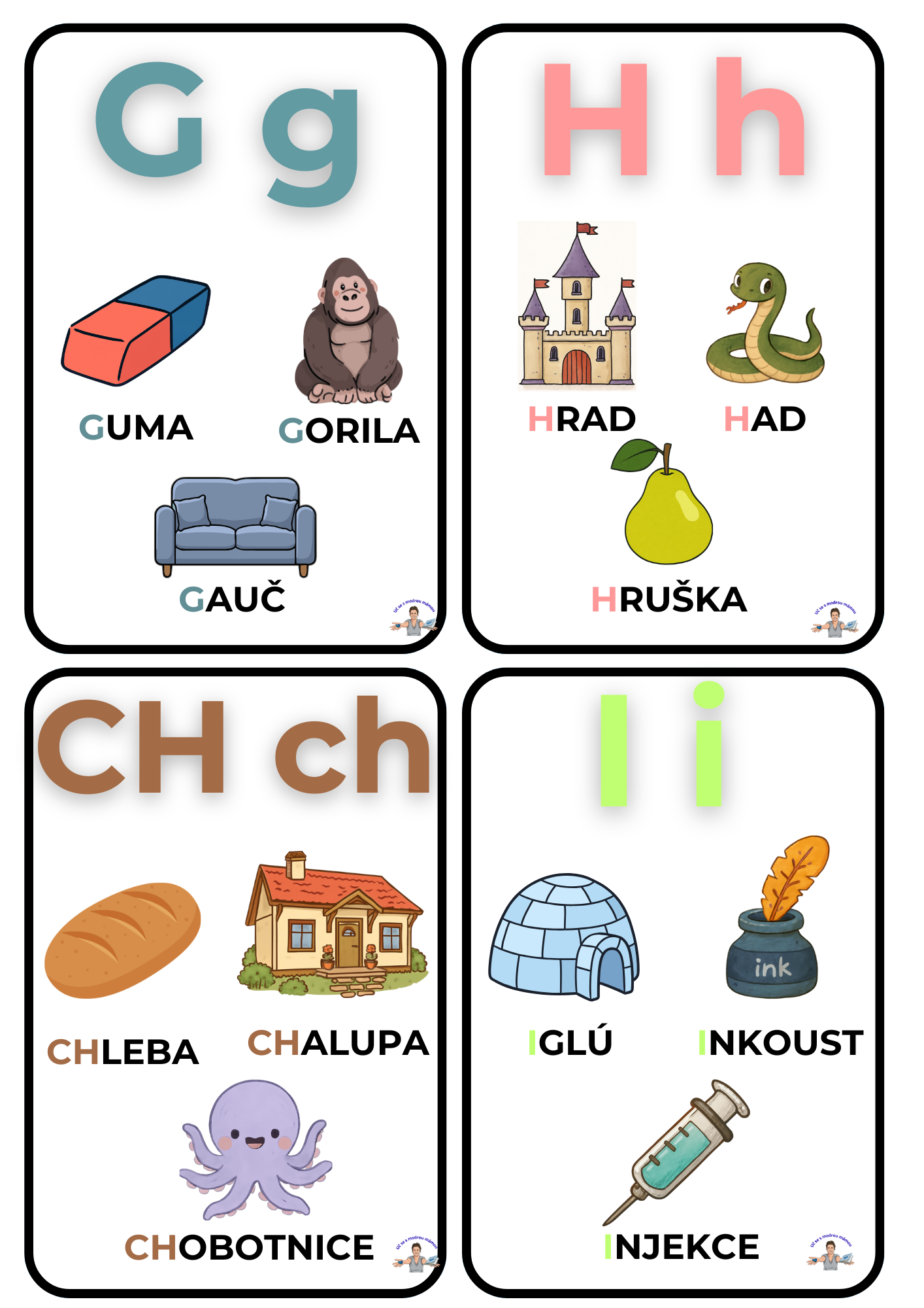 Učíme se abecedu - náhled 4