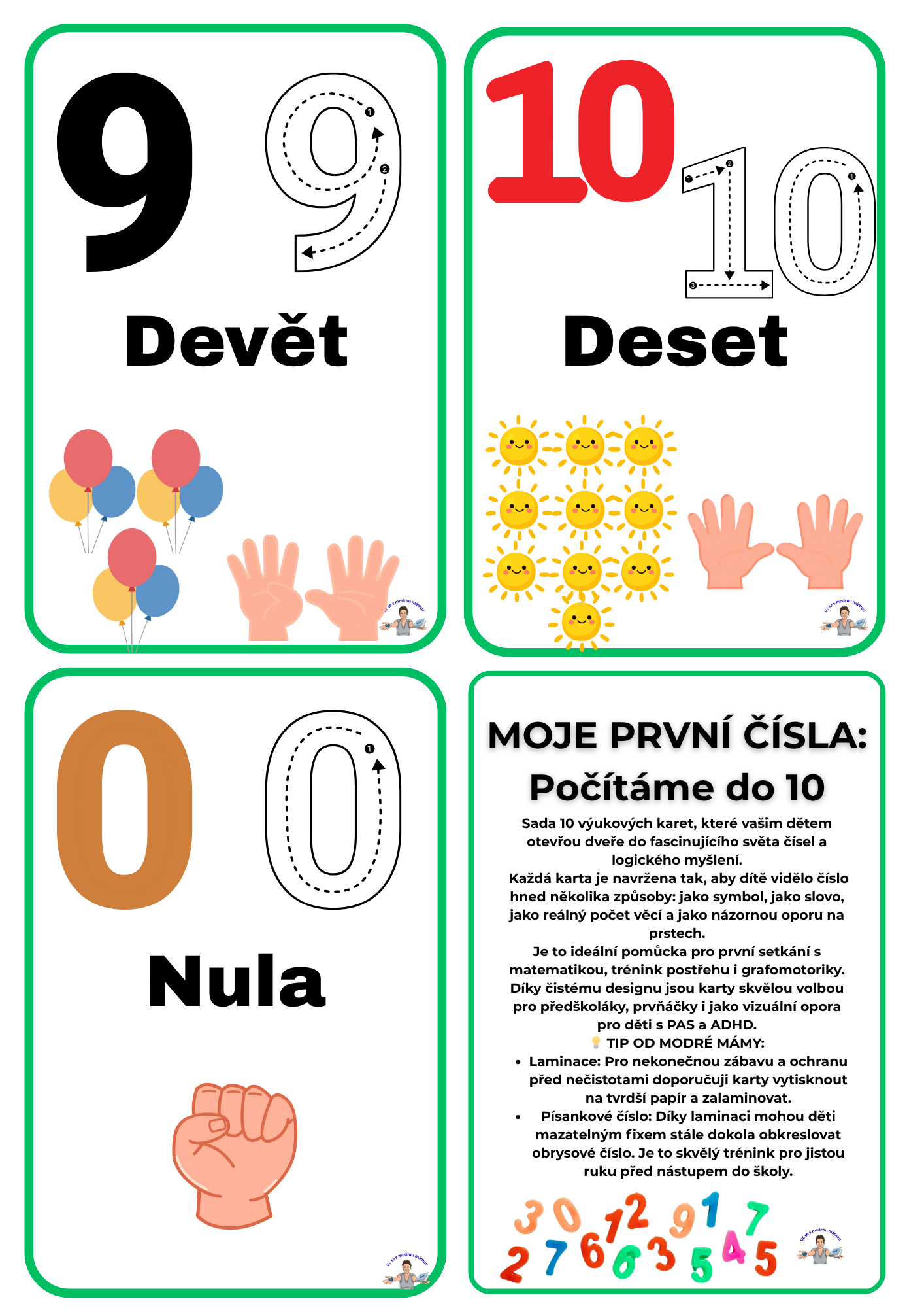 Moje první čísla: Počítáme do 10