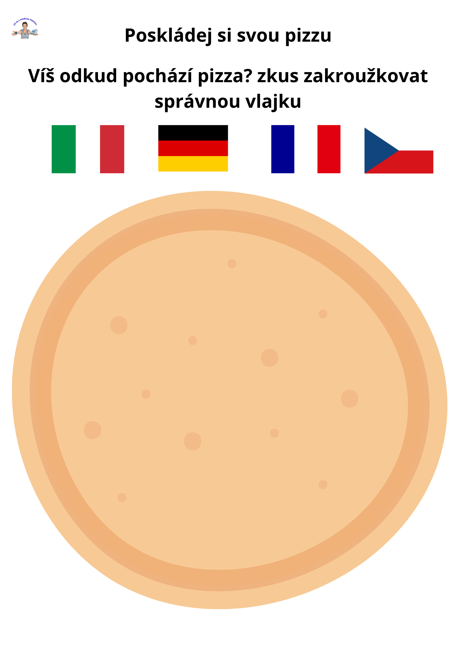 Gastro-svět: Hravé skládání pizzy a sushi podle předloh - náhled 2