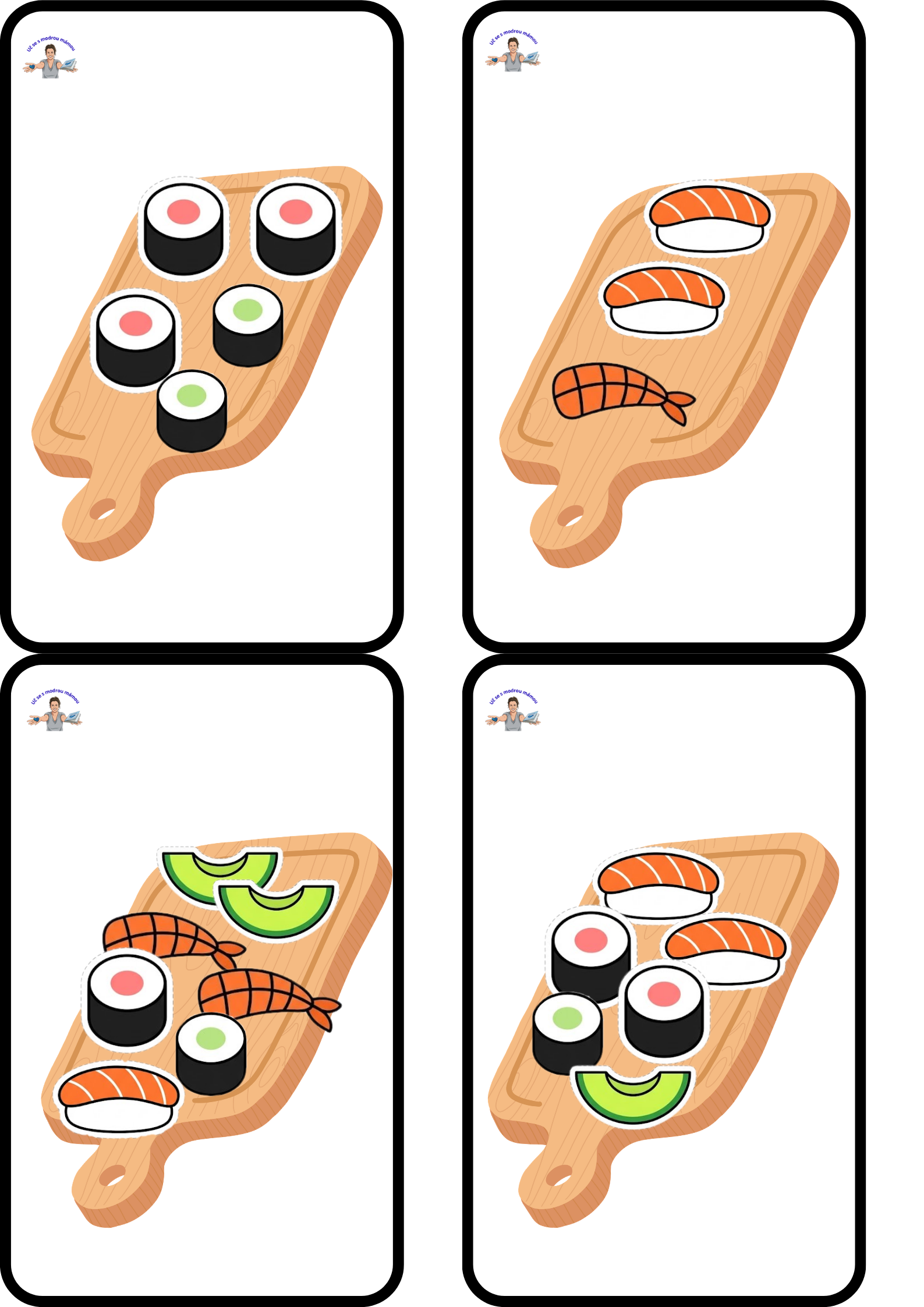 Gastro-svět: Hravé skládání pizzy a sushi podle předloh - náhled 4