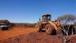 Site preparation works at Monti Prospect