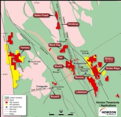 Boorara project area location