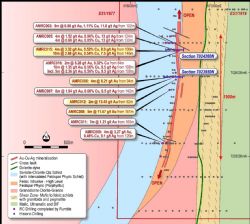 Amaryllis Au-Cu-Ag Prospect