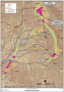 Primary targets for 2020 Drill Program