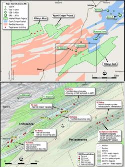 Figure 1. Location Map and Drill Program