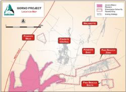 Figure 4: Location of Ponente West drilling, Pian Bracca, the Zorzone Mineral Resource & Malanotte areas