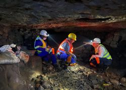 Figure 3 – Beta Mine South Section – Old Stope