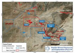Figure 2: Tumas Project, showing MLA 176