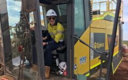 Figure 7. Epiroc blasthole rig.