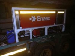 Figure 6- Bulk emulsion explosives charging unit