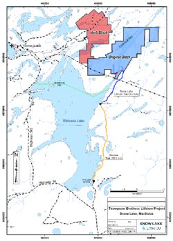 Map 1 – Winter Road Map
