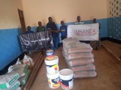 e 3: Building supplies provided to Mihewe Medical Clinic