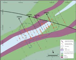 Figure 4 Kookaburra Open Pit 2021 drilling