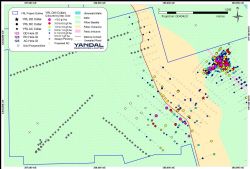 Figure 2 – Malone, Malone North and Gordons Dam plan view map
